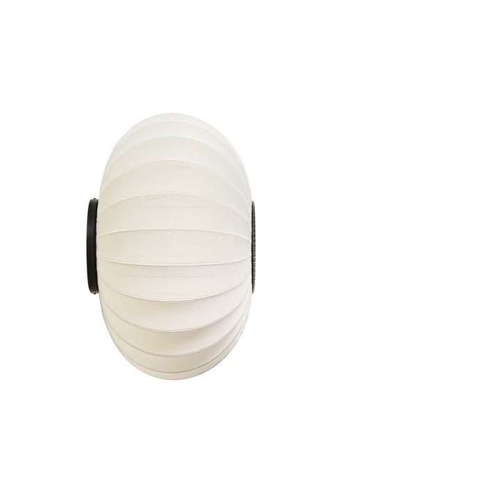 Knit-Wit 57 Oval Wand- und Deckenleuchte - Pearl white - Made By Hand