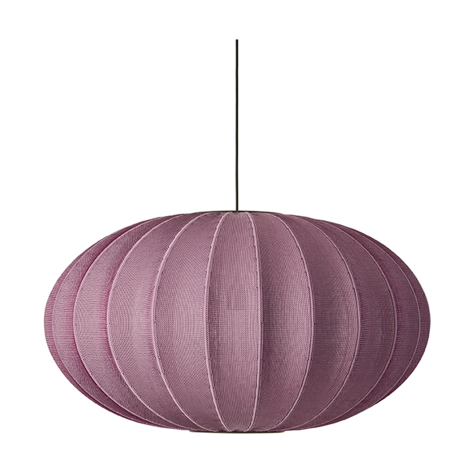 Knit-Wit 76 Oval Pendelleuchte, Burgundy Made By Hand