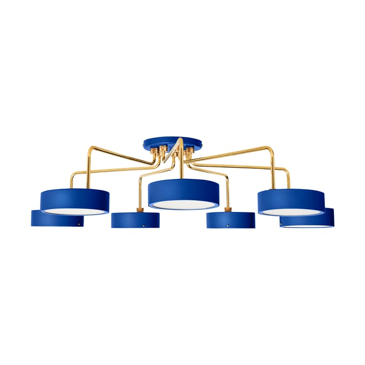 Petite Maschine Kronleuchter, Royal blue Made By Hand