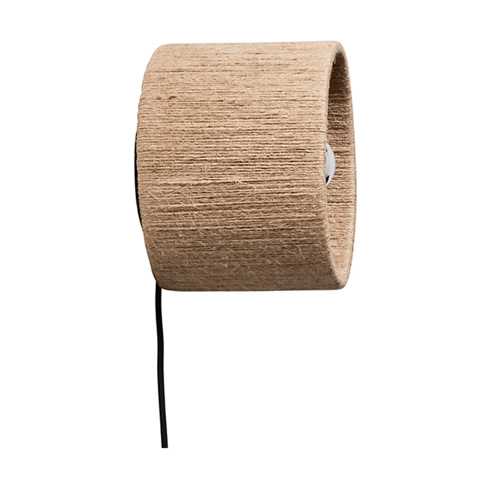 Ro Straight Wandleuchte, Jute Made By Hand