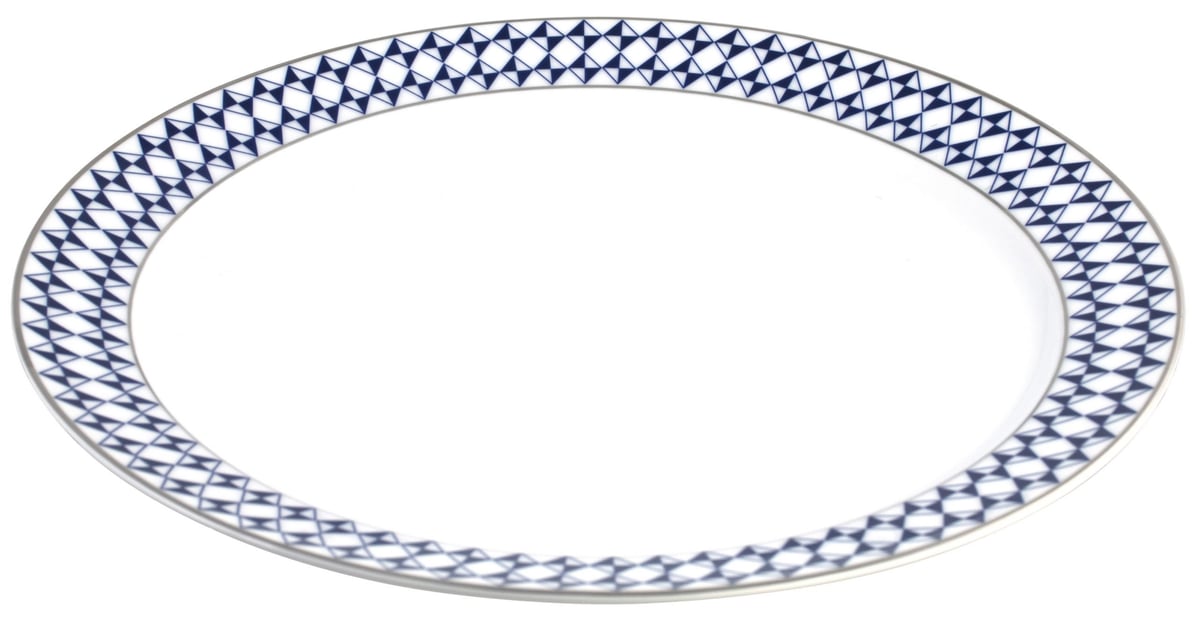 Magnor Tokyo Origami Schale 36 cm Weiß-blau