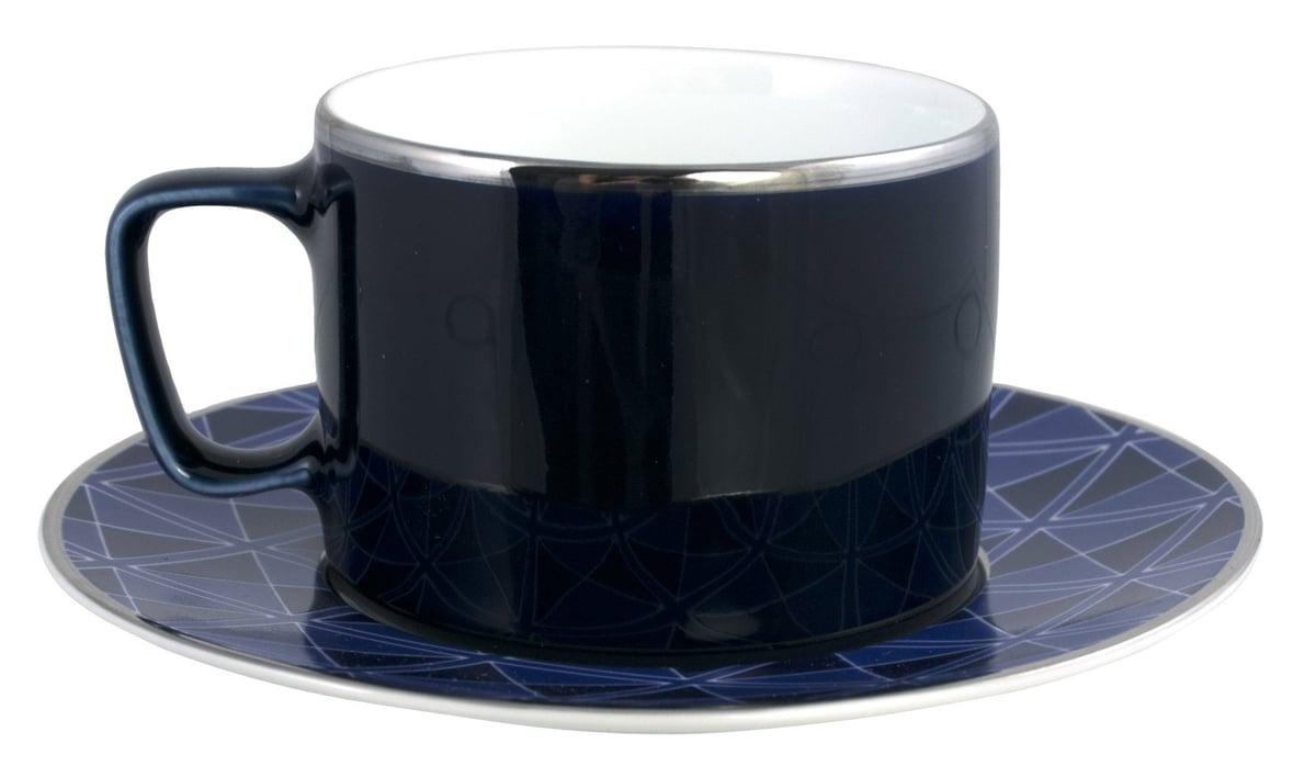 Magnor Tokyo Origami Schale für Tasse Ø15 cm Blau