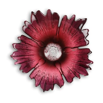 Fleur Glasschale rotrosa - klein Ø19cm - Målerås Glasbruk