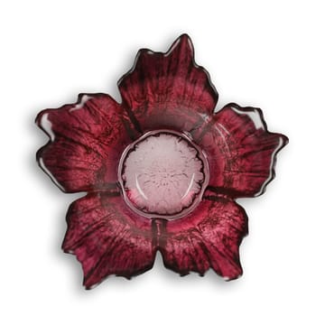 Fleur Windlicht Ø14cm - rotrosa - Målerås Glasbruk
