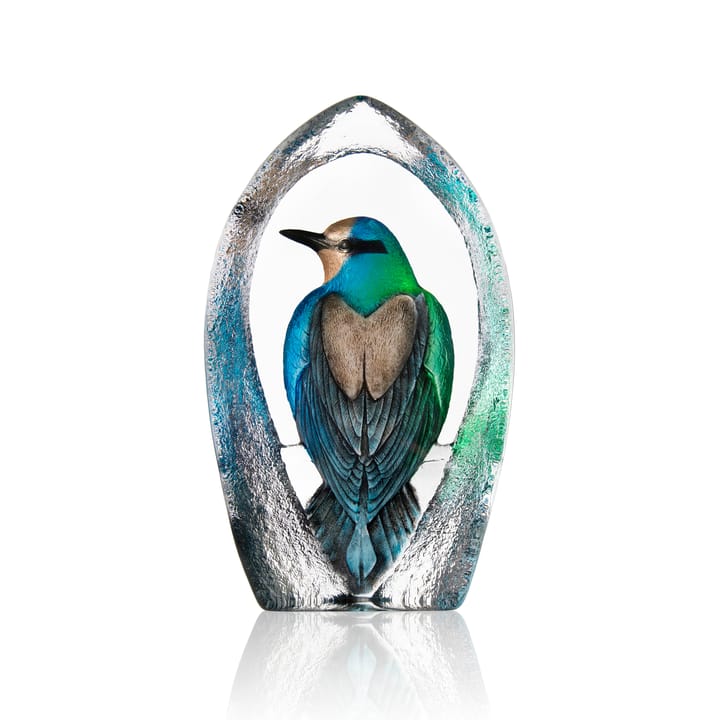 Wildlife Colorina Glasskulptur Ltd Ed 27cm - Blau - Målerås Glasbruk