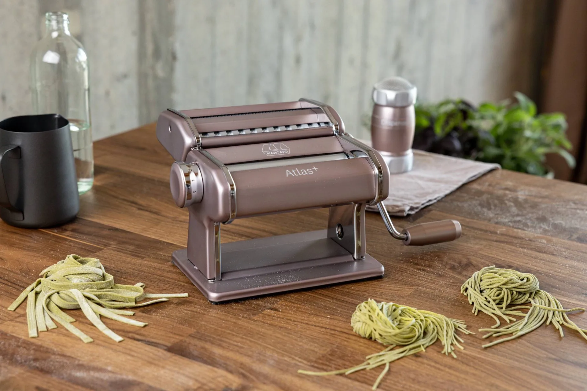 Marcato Atlas 150+ Nudelmaschine, Puderrosa Marcato