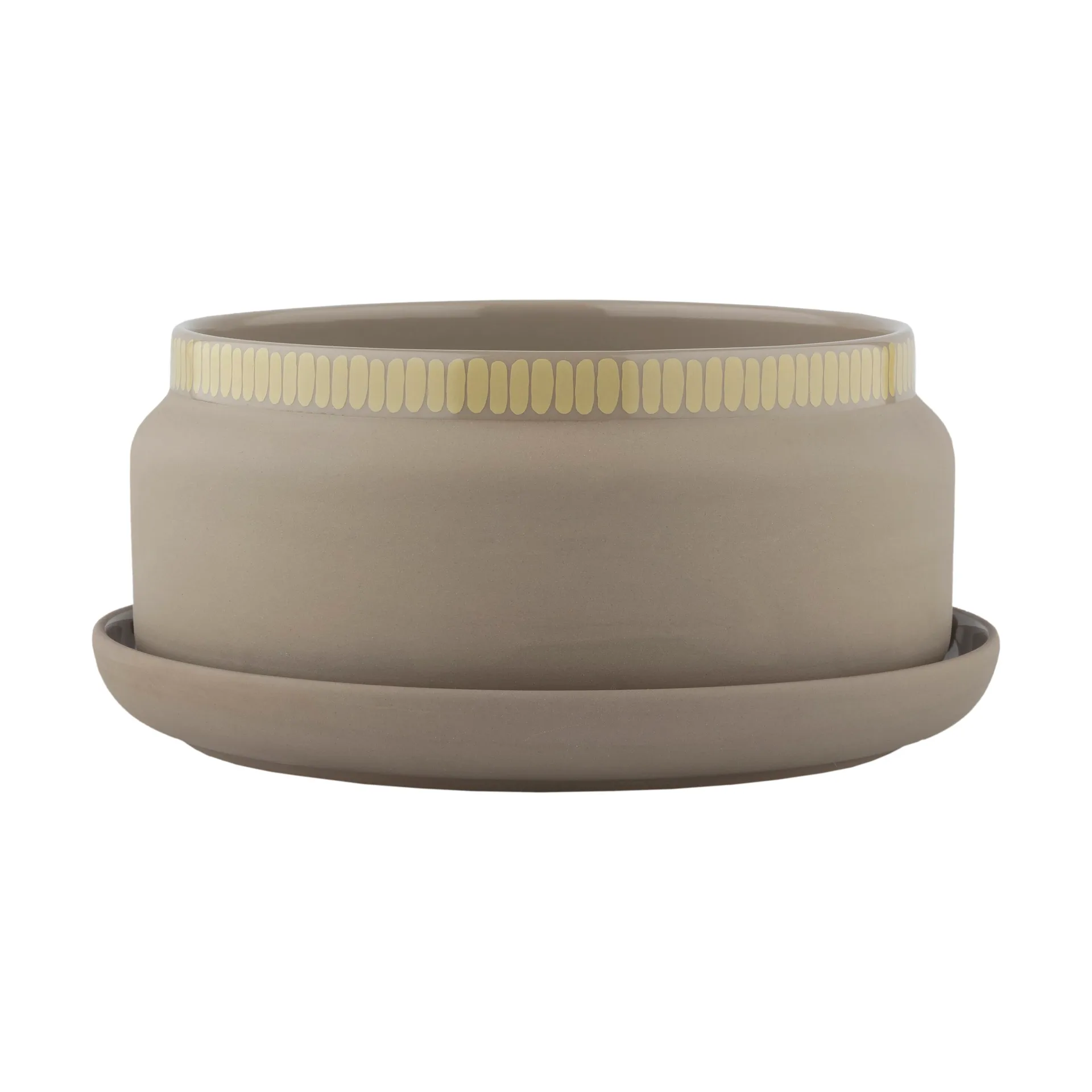 Alku Blumentopf Ø17,5 cm, Terra-l. yellow Marimekko