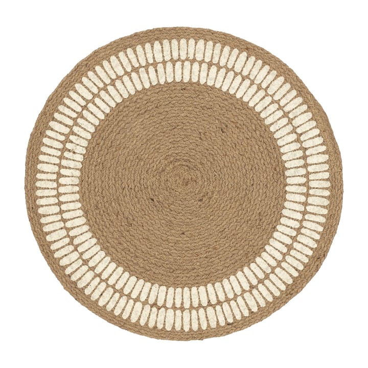 Alku Platzdecke Jute Ø38cm - Off white - Marimekko
