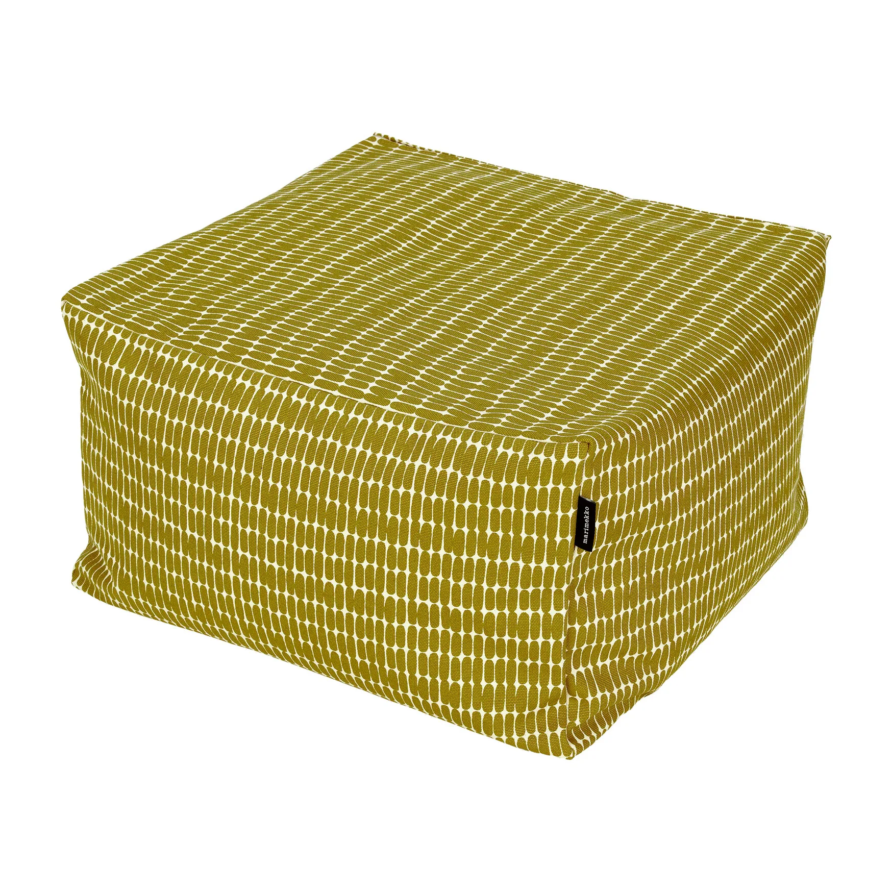 Alku Pouf, Linen-olive Marimekko