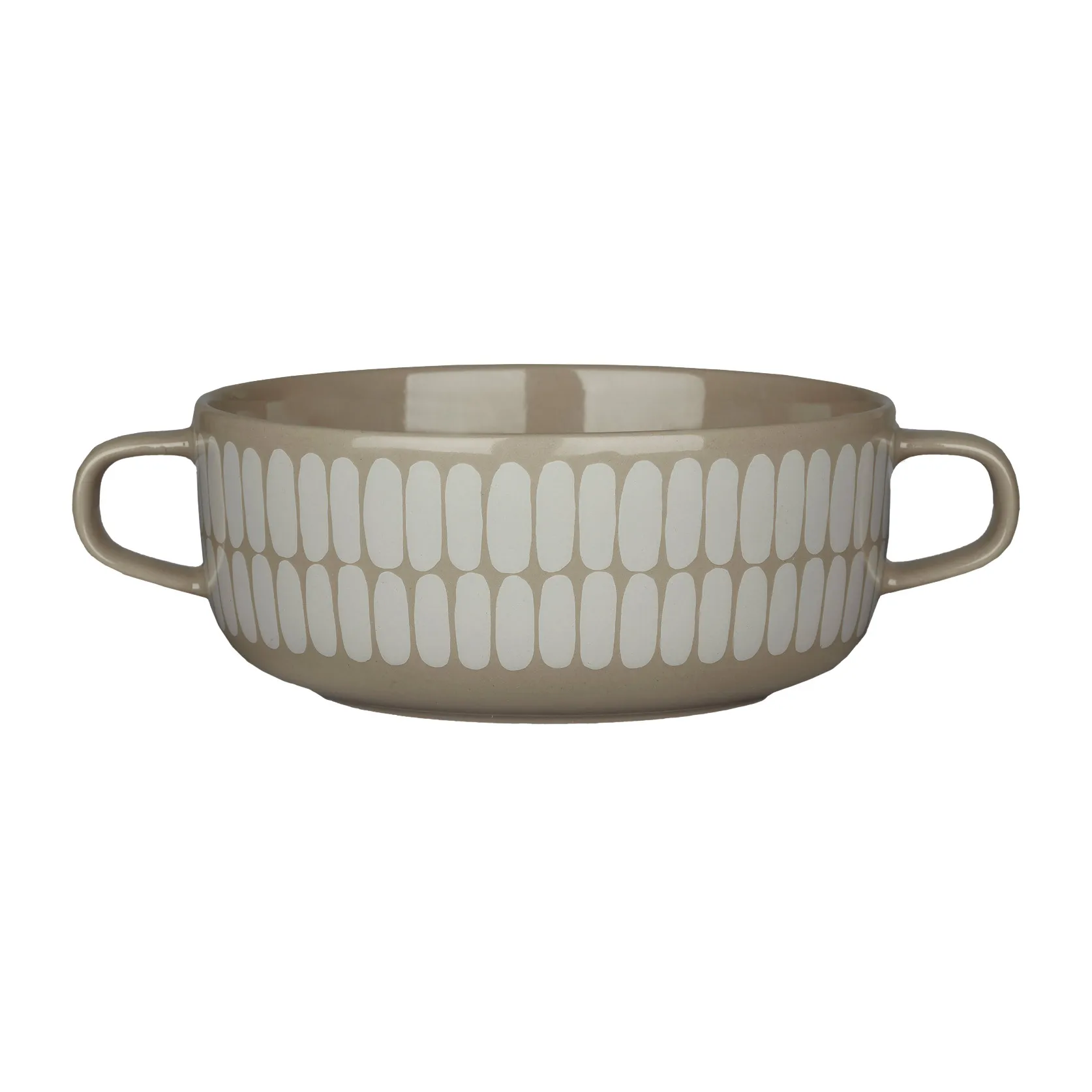 Alku Schale mit Henkel 50cl, Terra-white Marimekko