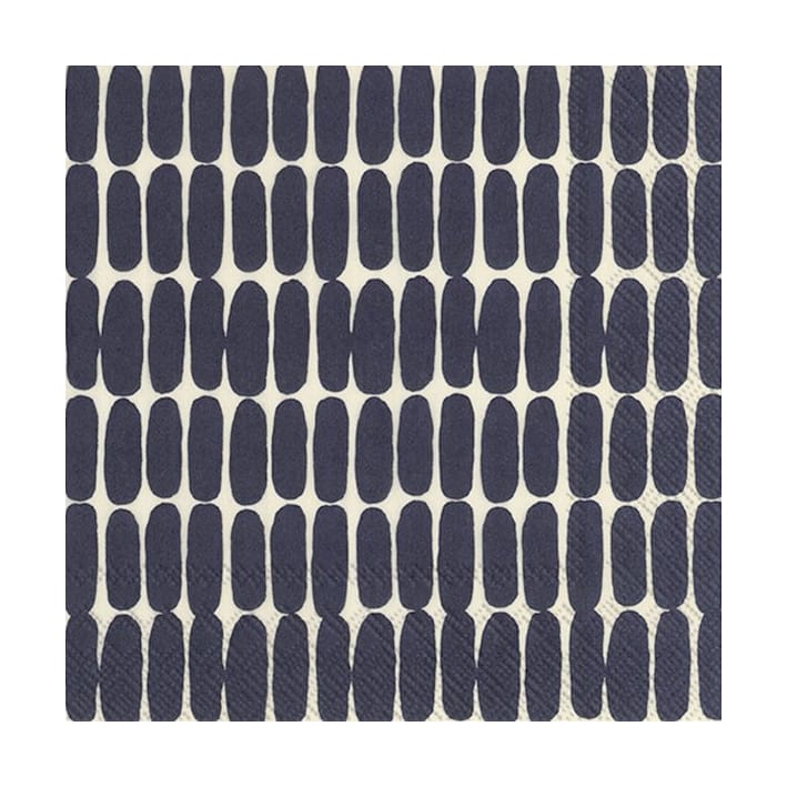 Alku Serviette 33x33cm 20er Pack - Linen-black - Marimekko