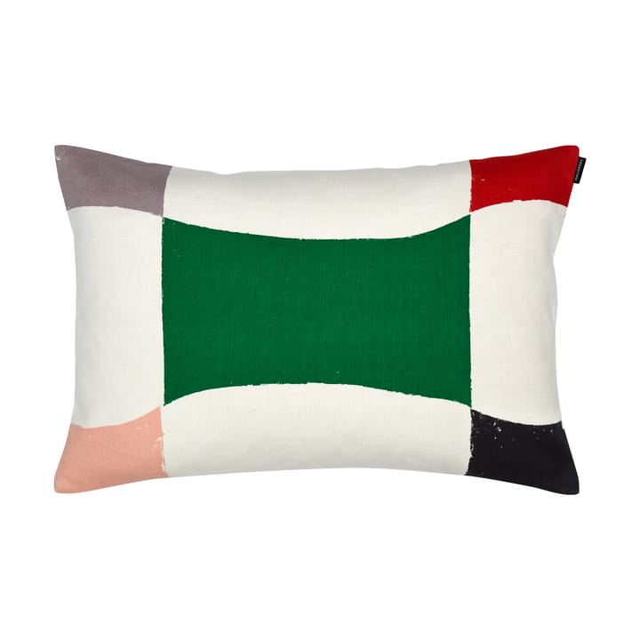 Almena Kissenbezug 40x60 cm - White-green-grey - Marimekko