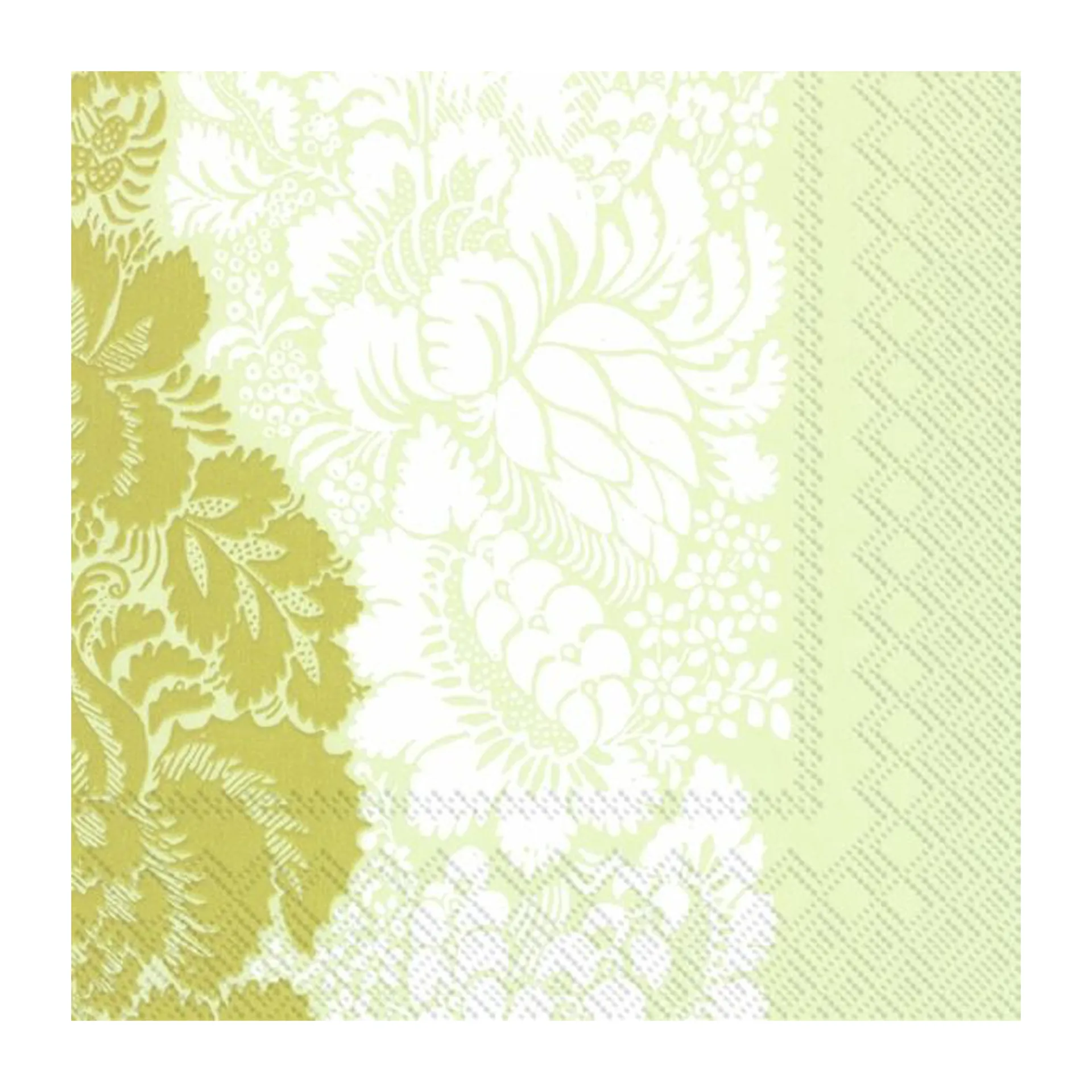Ananas Serviette 33 x 33cm 20er Pack, Light green Marimekko