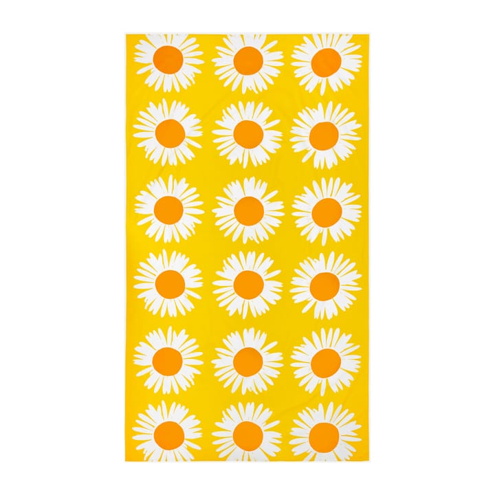 Auringonkukka Tischdecke 135 x 280cm - Gelb-Weiß - Marimekko