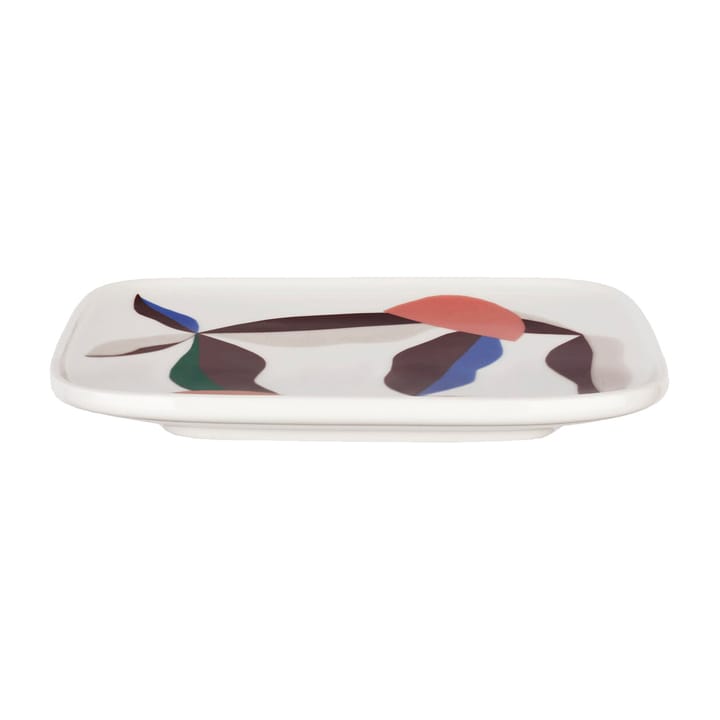 Berry Teller 15 x 12cm, White-blue-powder-darkwine Marimekko