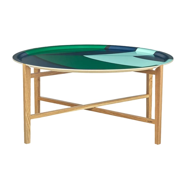 Brickbord Beistelltisch Ø65 cm, Eiche Marimekko