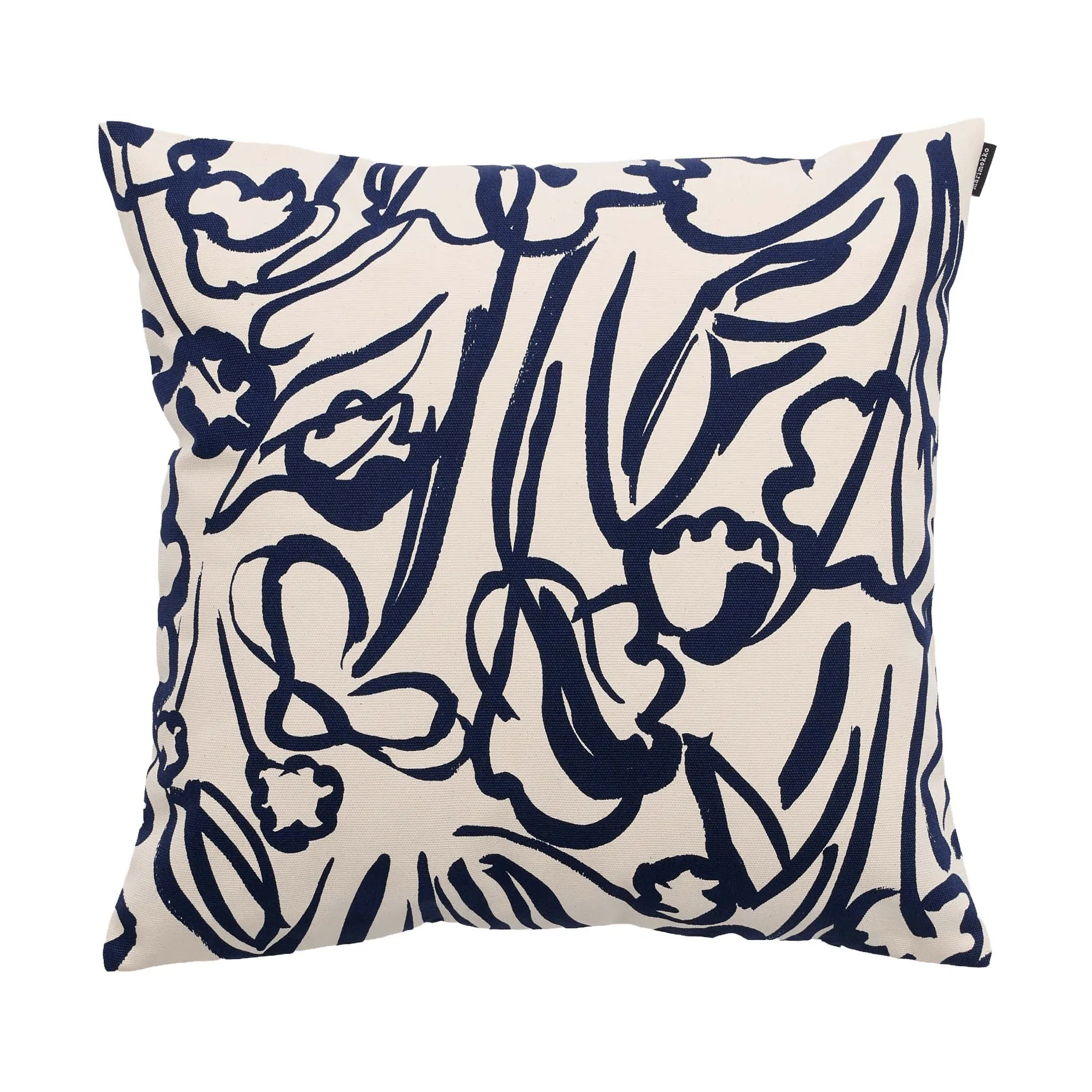 Ensikukat Kissenbezug, Off white-Dunkelblau Marimekko