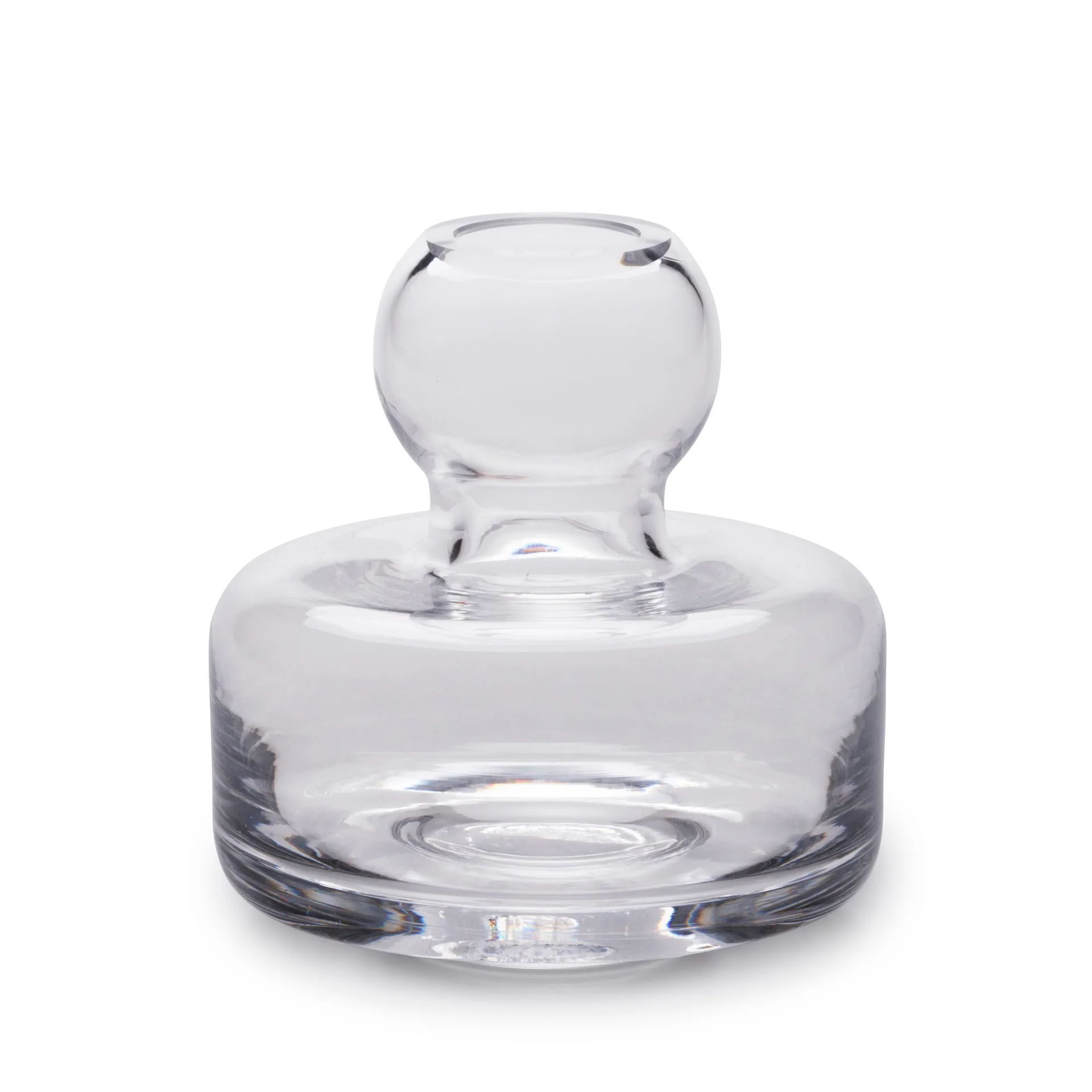 Flower Vase Ø10 cm, Klarglas Marimekko