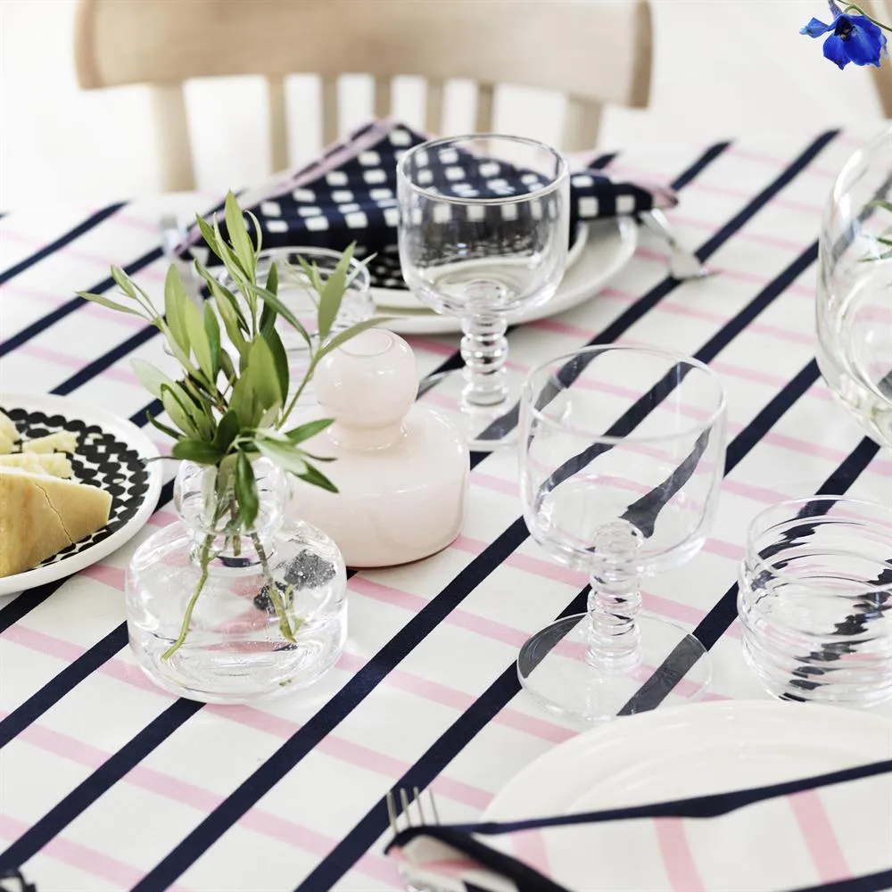 Flower Vase Ø10 cm, Klarglas Marimekko