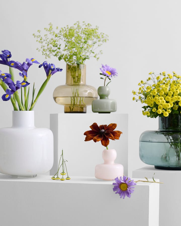 Flower Vase Ø10 cm - Olive grün - Marimekko