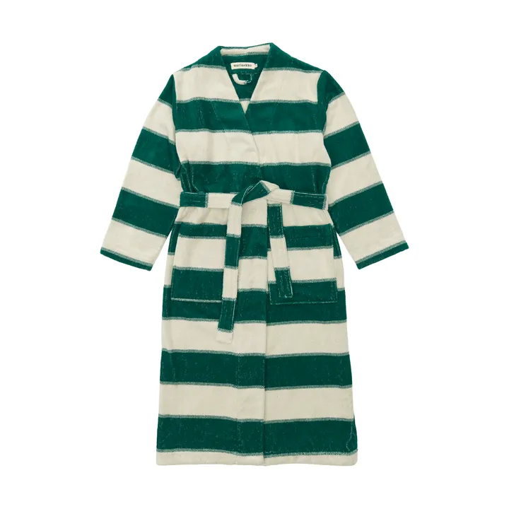 Galleria Bademantel - Emerald-Melon - Marimekko