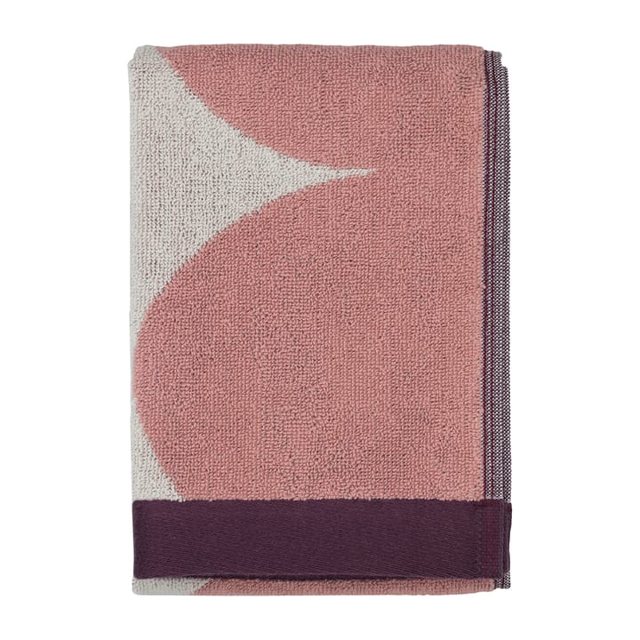 Härkä Gästehandtuch 50 x 30, Weiß-rosa-rot Marimekko