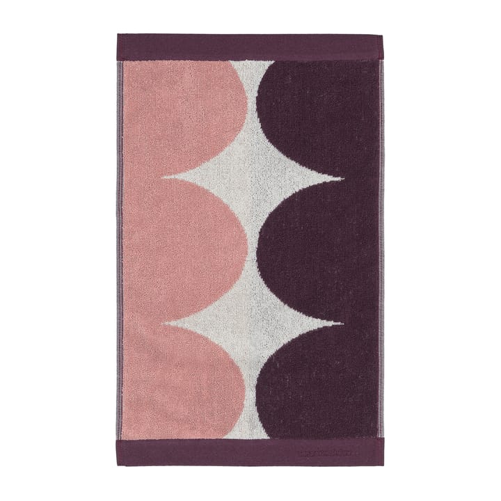 Härkä Gästehandtuch 50 x 30, Weiß-rosa-rot Marimekko