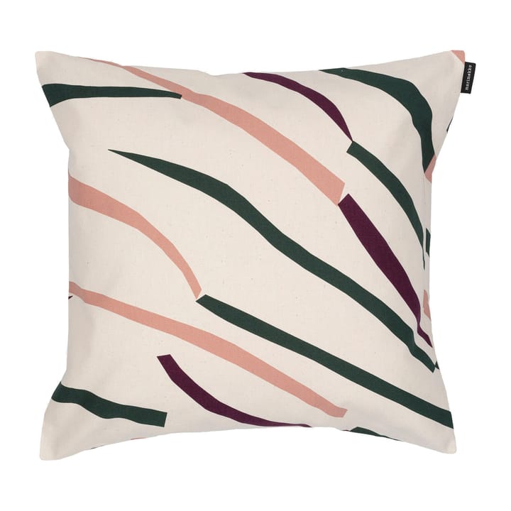 Heinikko Kissenbezug 40 x 40cm, Linen-red-dark- green Marimekko