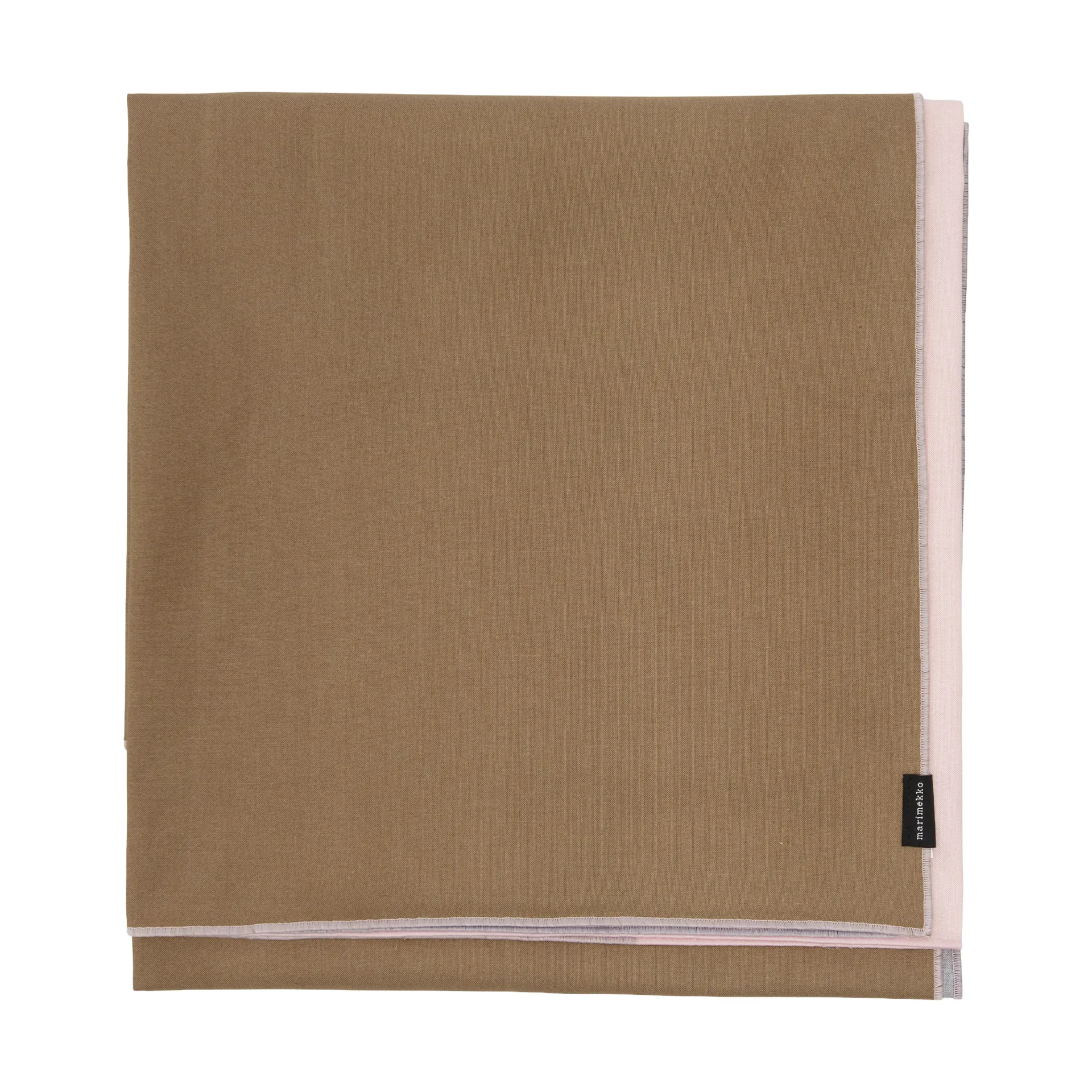 Hennika Tischdecke 140x140 cm, Pink-charcoal-sand Marimekko