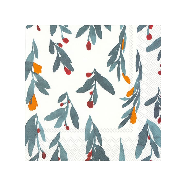 Hyhmä Serviette 33 x 33cm 20er Pack, Grey Marimekko