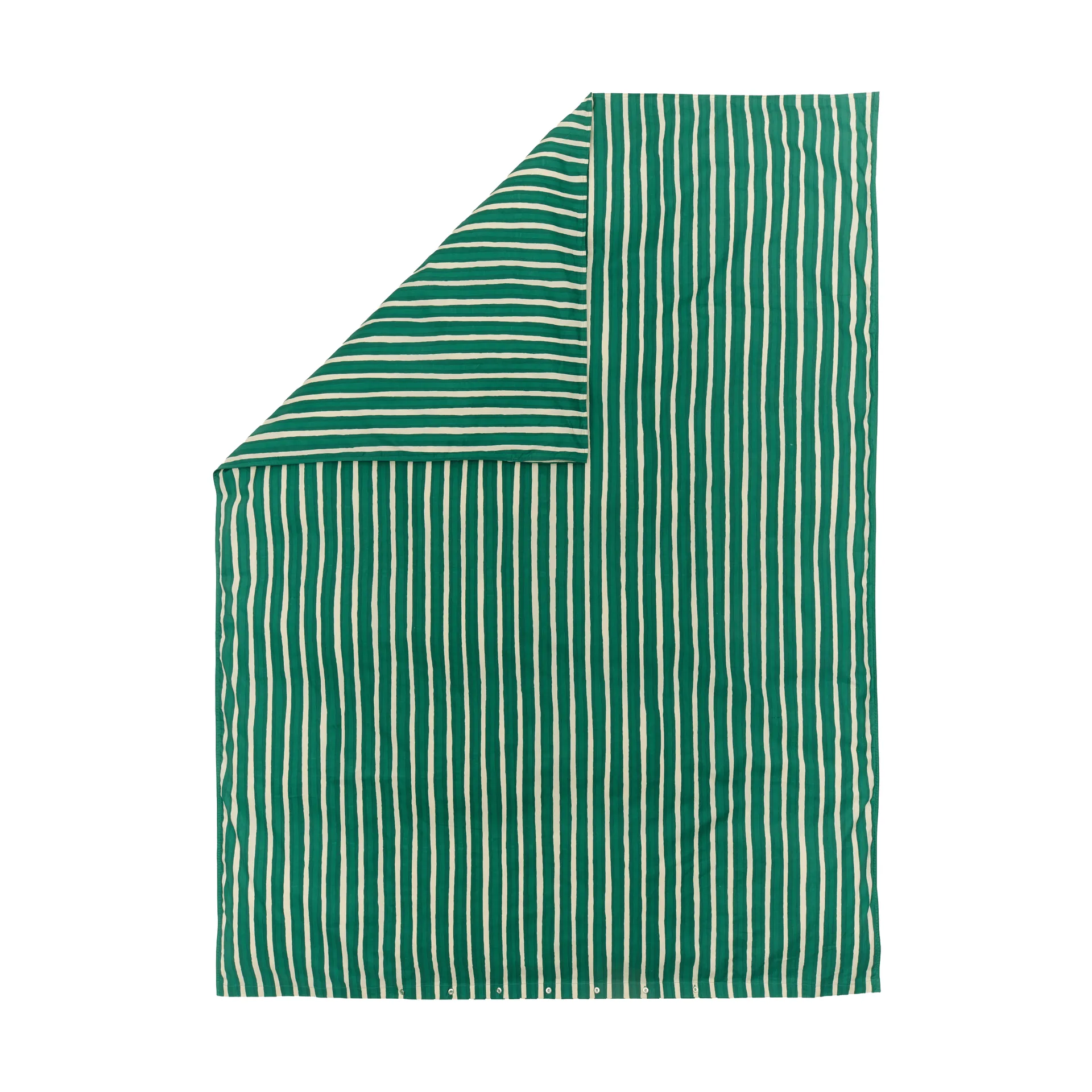 Iso Piccolo Bettbezug, Off white-emerald Marimekko