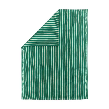Iso Piccolo Bettbezug - Off white-emerald - Marimekko