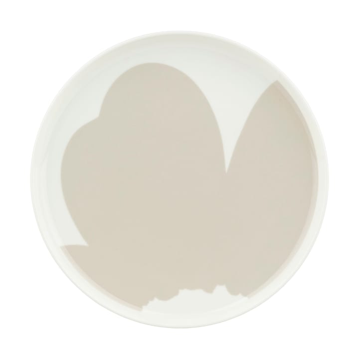 Iso Unikko Teller Ø25 cm - White-straw - Marimekko
