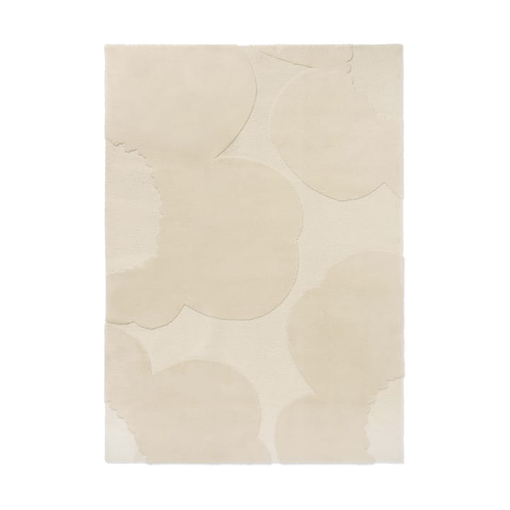 Iso Unikko Wollteppich - Natural White, 140x200 cm - Marimekko