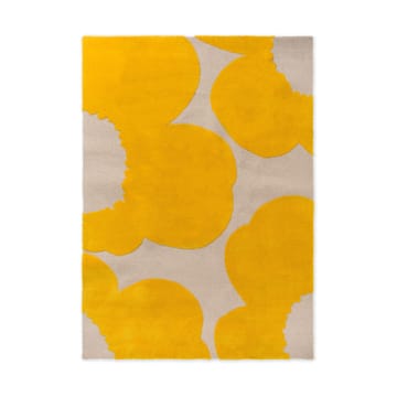 Iso Unikko Wollteppich - Yellow, 140x200 cm - Marimekko