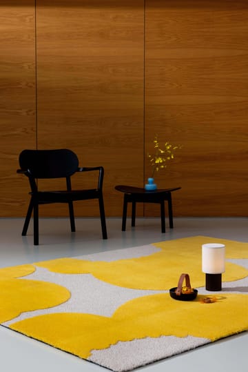 Iso Unikko Wollteppich - Yellow, 250x350 cm - Marimekko