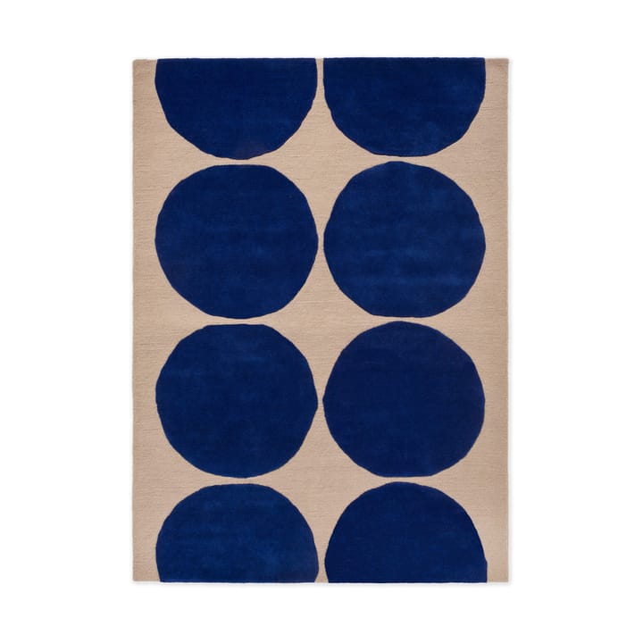 Isot Kivet Wollteppich - Blue, 170x240 cm - Marimekko