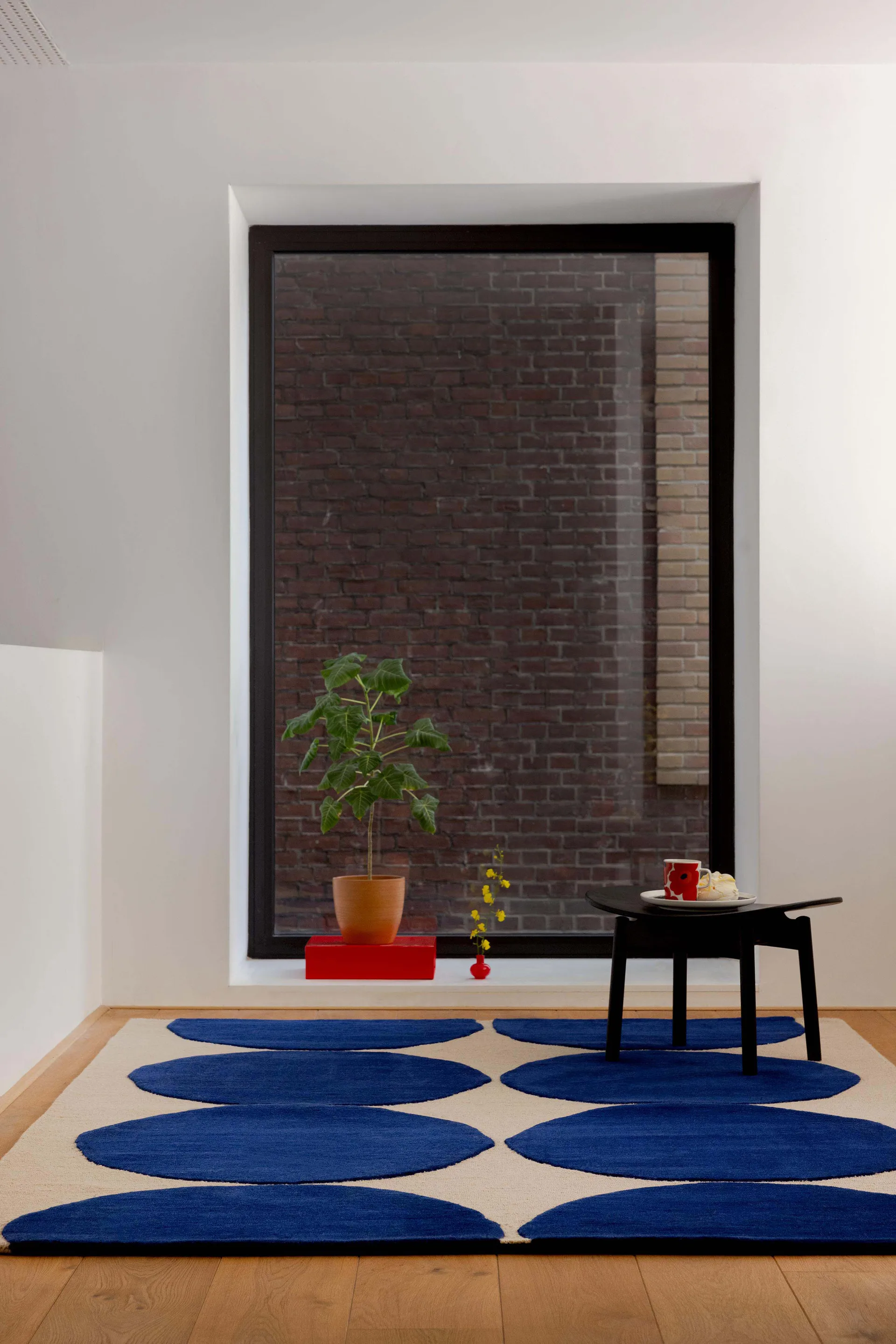 Isot Kivet Wollteppich, Blue, 170x240 cm Marimekko