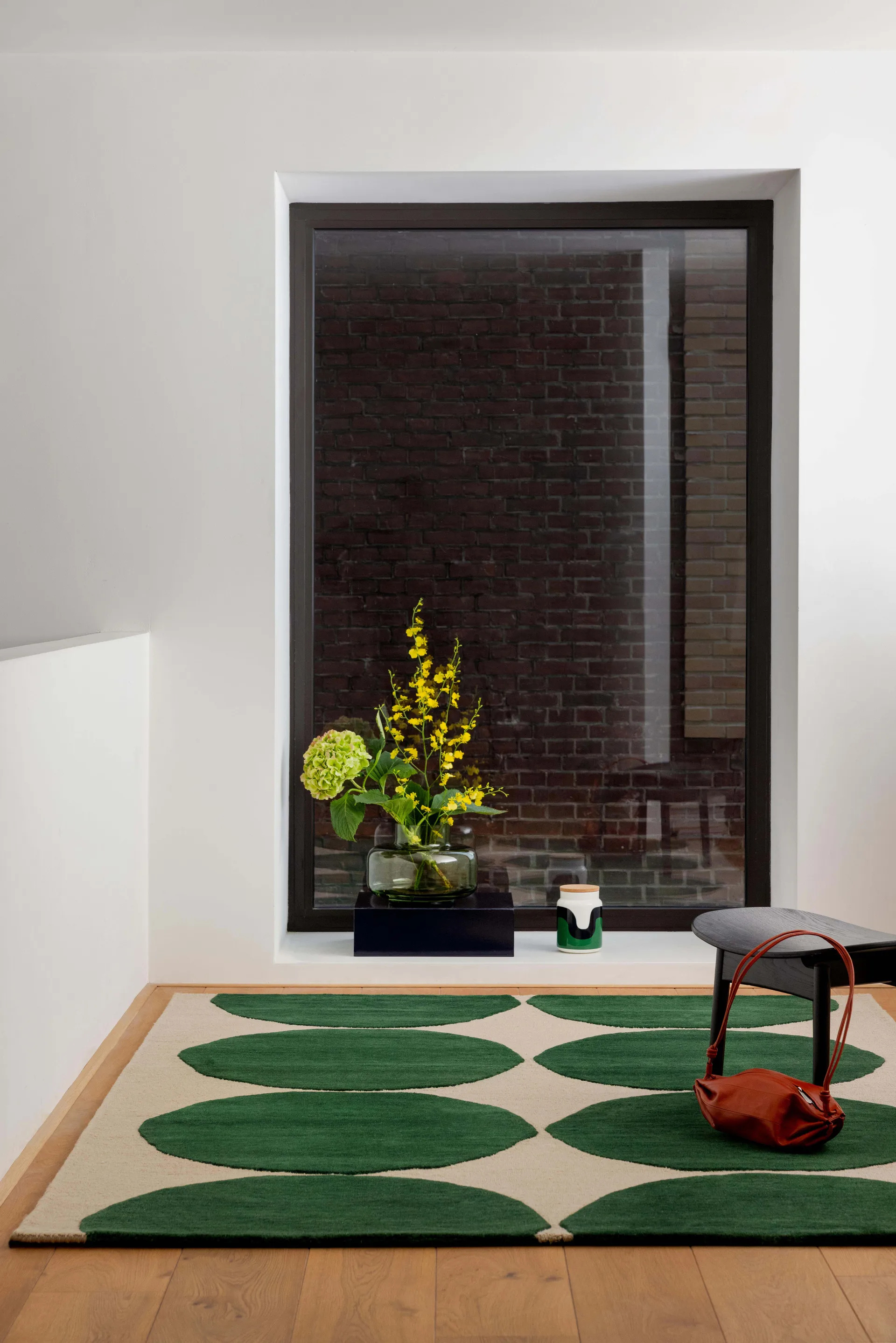 Isot Kivet Wollteppich, Green, 170x240 cm Marimekko