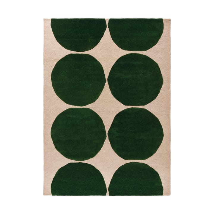 Isot Kivet Wollteppich - Green, 200x280 cm - Marimekko