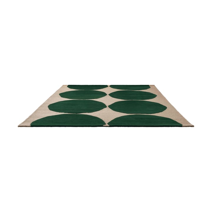 Isot Kivet Wollteppich - Green, 250x350 cm - Marimekko