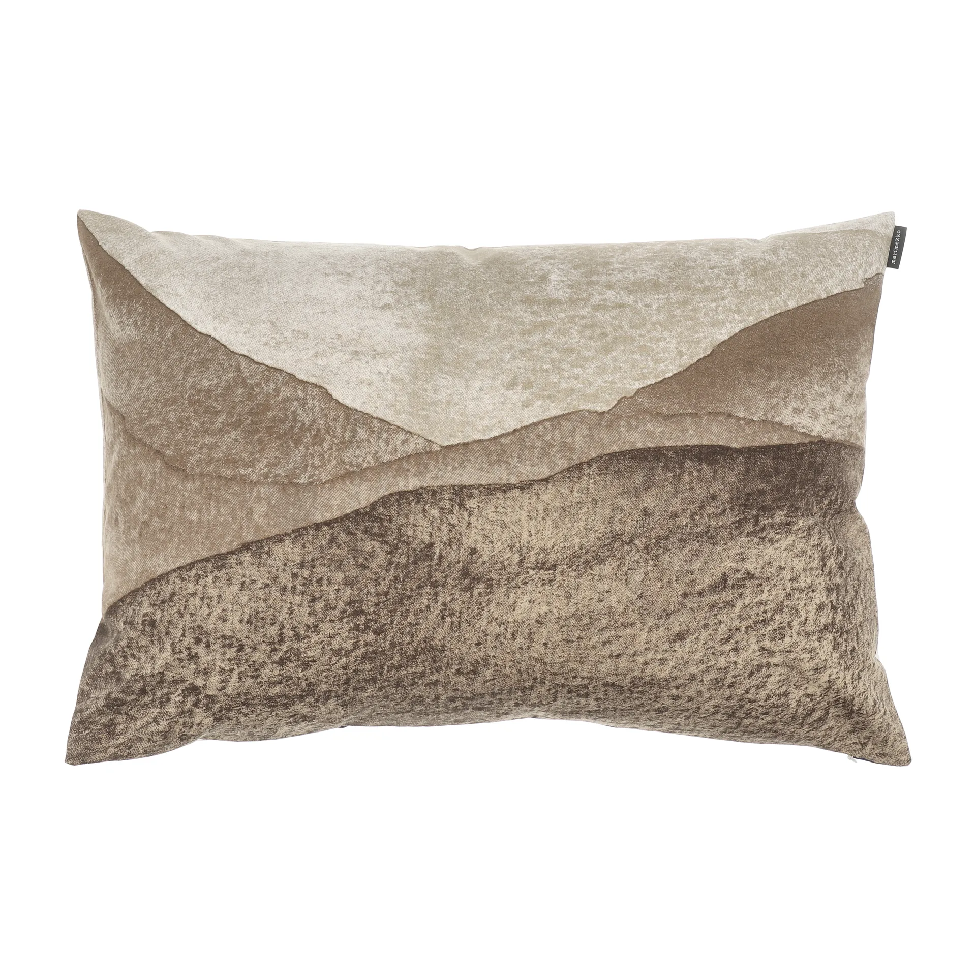 Joiku Kissenbezug 40 x 60cm, Braun-dunkelblau-beige Marimekko