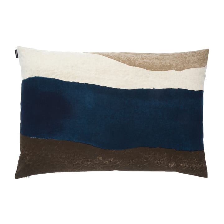 Joiku Kissenbezug 40 x 60cm, Braun-dunkelblau-beige Marimekko
