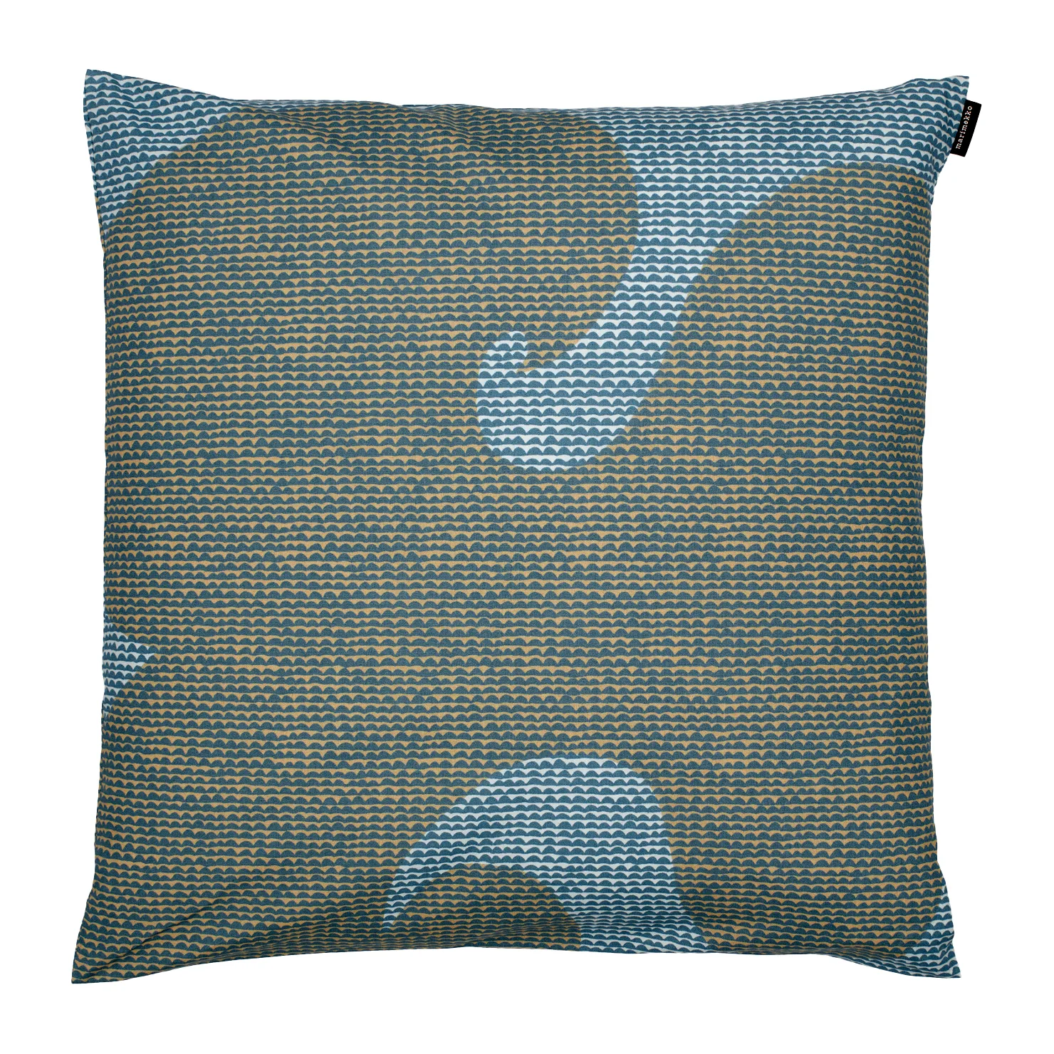 Jokeri Papajo Kissenbezug 50 x 50cm, Türkis-beige Marimekko