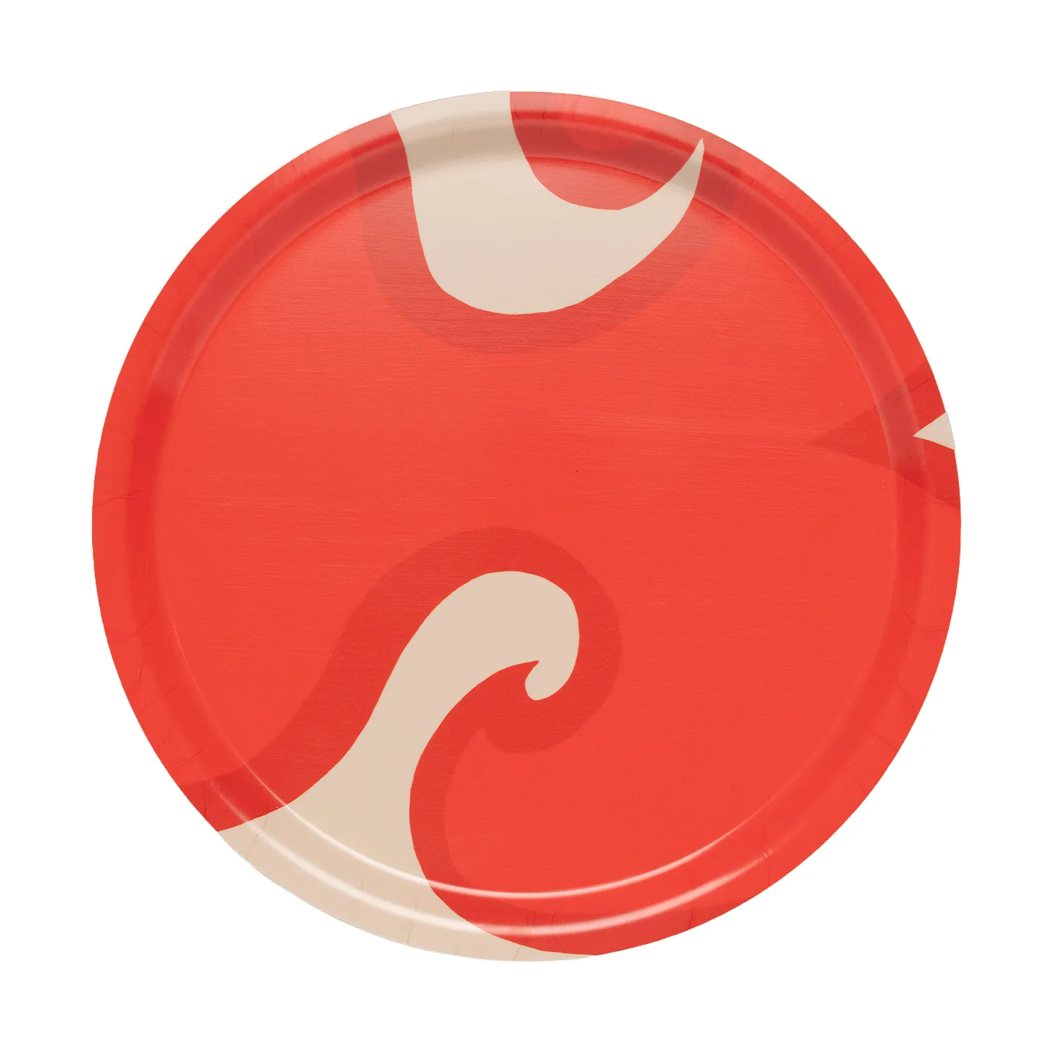 Jokeri Tablett, Sand-orange red, 31 cm Marimekko