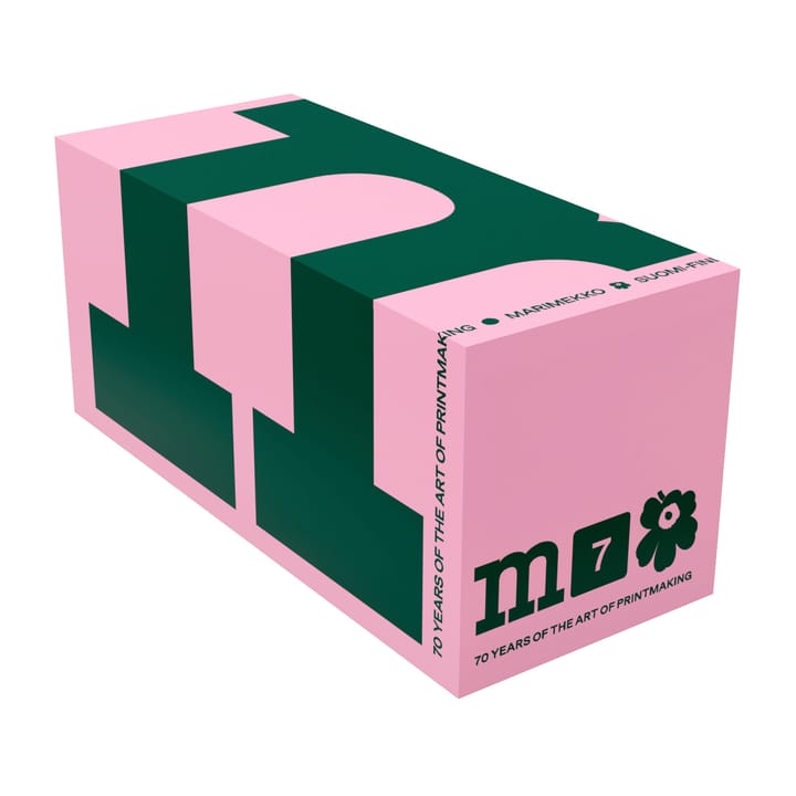 Juhla Unikko Tasse 25 cl 2er Pack, Rosa-grün Marimekko