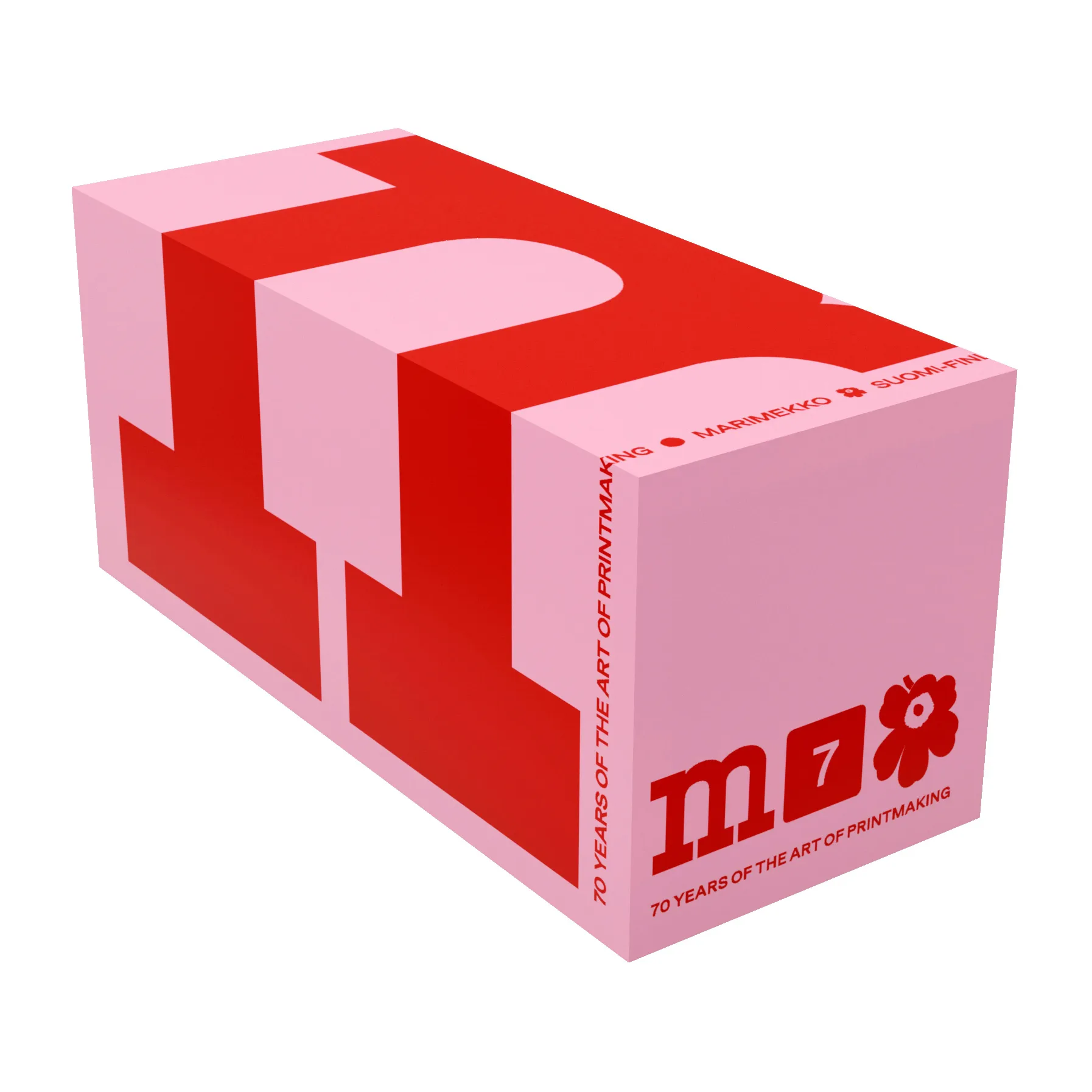 Juhla Unikko Tasse 25 cl 2er Pack, Rosa-rot Marimekko