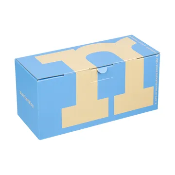 Juhla Unikko Tasse 25 cl 2er Pack - White-light blue-sand-orange red - Marimekko