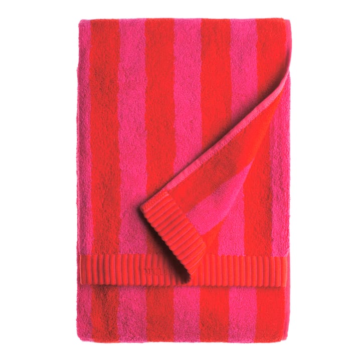 Kaksi Raitaa Handtuch rot, Badetuch Marimekko