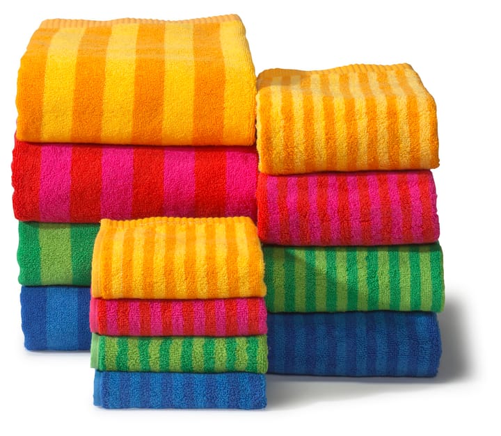 Kaksi Raitaa Handtuch rot, Gästehandtuch Marimekko